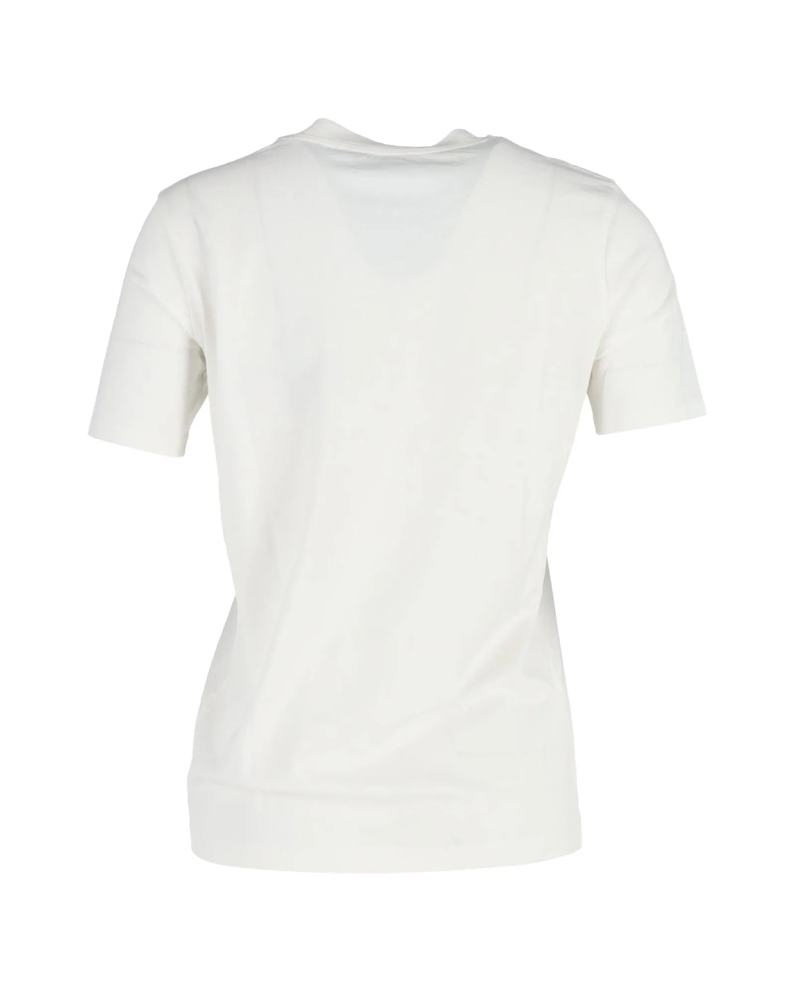 Acne Studios Crewneck T-shirt in White Cotton