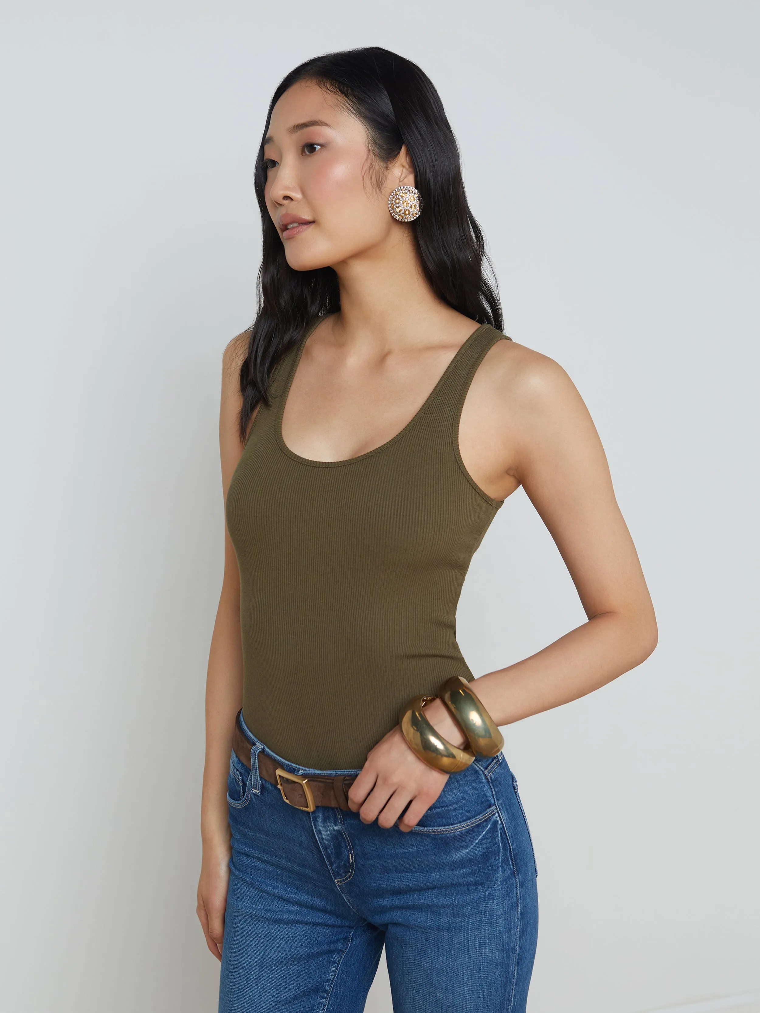 Adira Scoopneck Tank