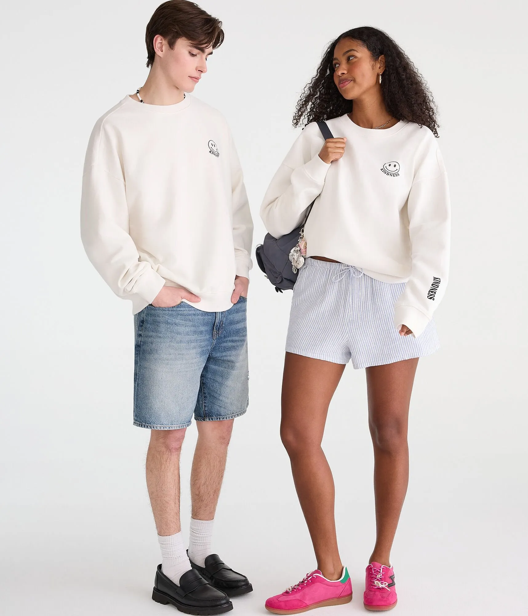 Aeropostale Kind People Essentials Crew Sweatshirt