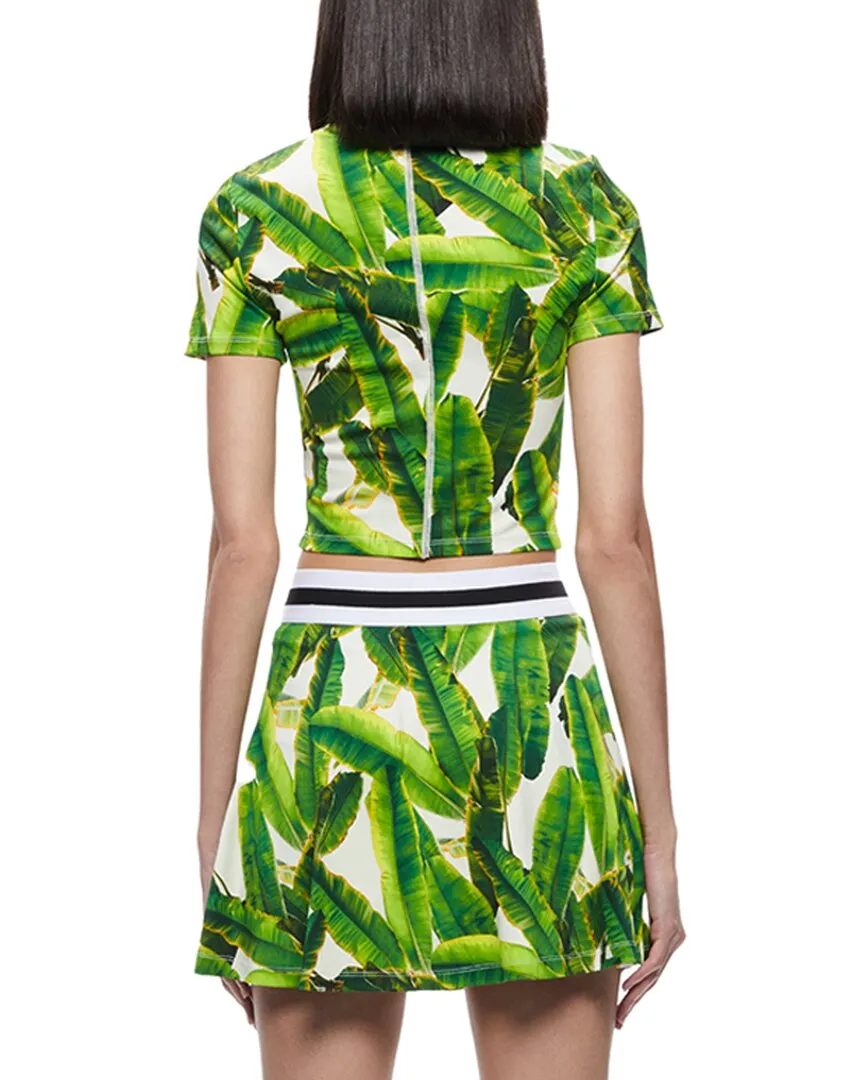 alice   olivia Cindy Classic Cropped T-Shirt