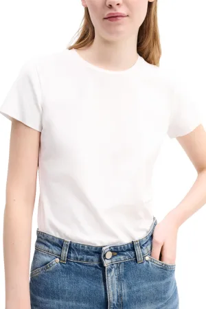 All Time Favorites O-Neck Tee In Camella White