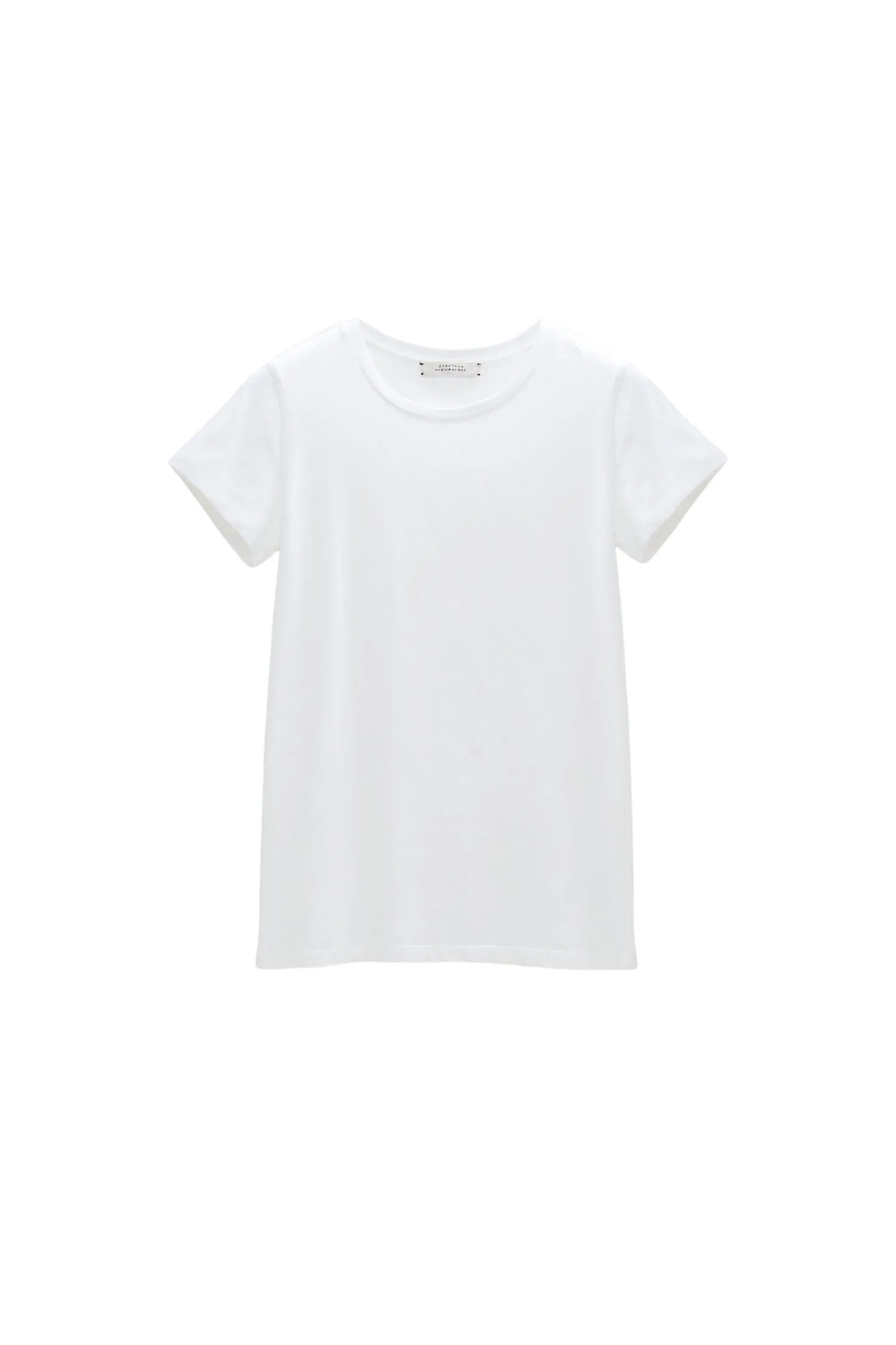 All Time Favorites O-Neck Tee In Camella White