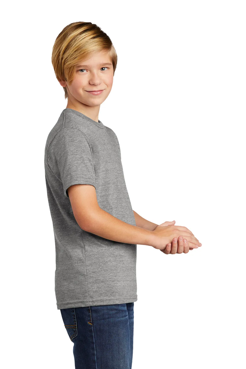 Allmade Youth Short Sleeve Crewneck T-Shirt - Aluminum Grey