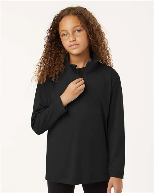 AllPro 41870Y Pro-Lock Youth Performance Quarter-Zip Pullover