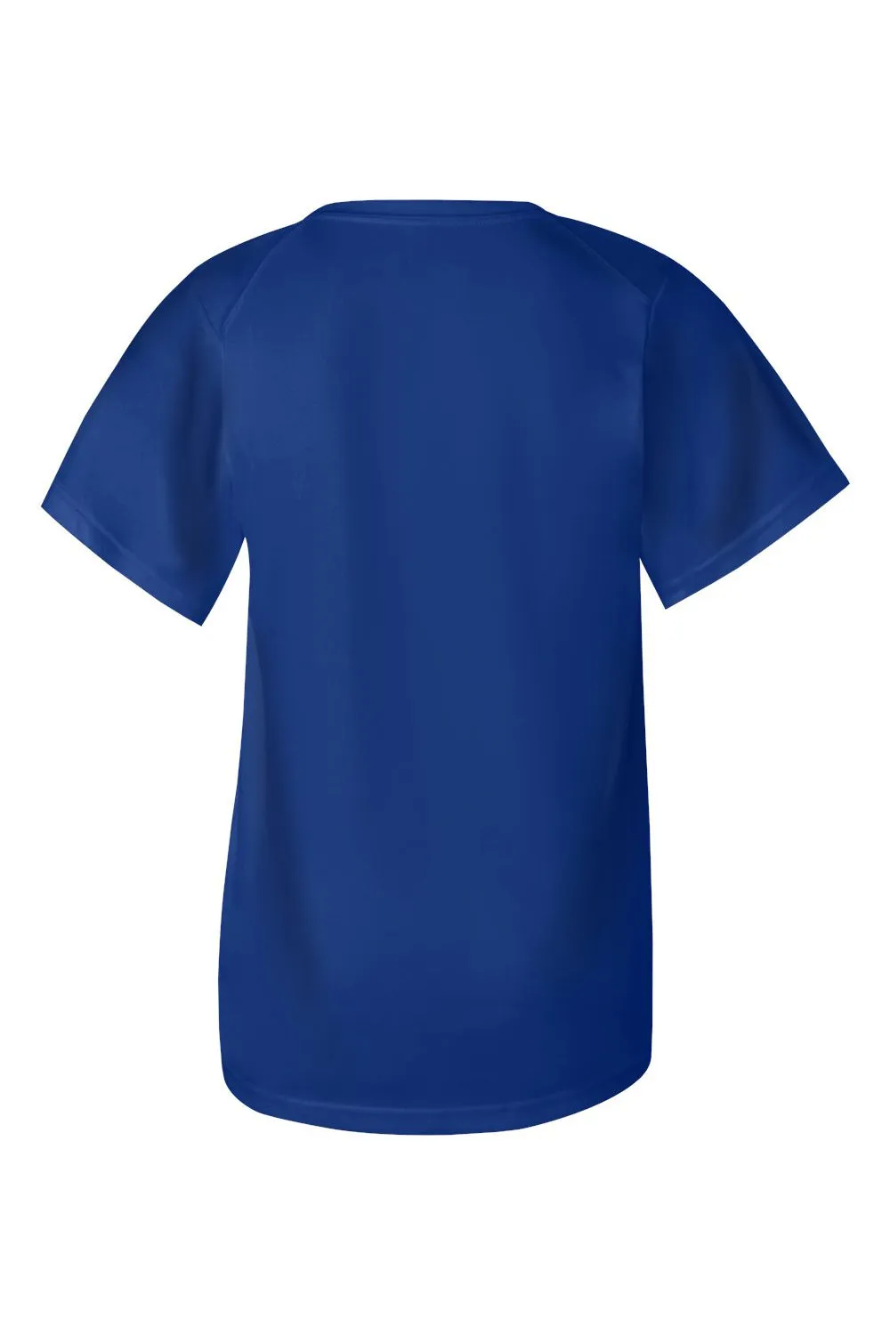 Badger Youth B-Core Moisture Wicking Short Sleeve Crewneck T-Shirt - Royal Blue