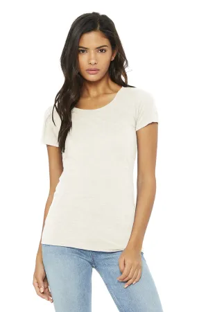 Bella   Canvas Womens Short Sleeve Crewneck T-Shirt - Oatmeal - Closeout