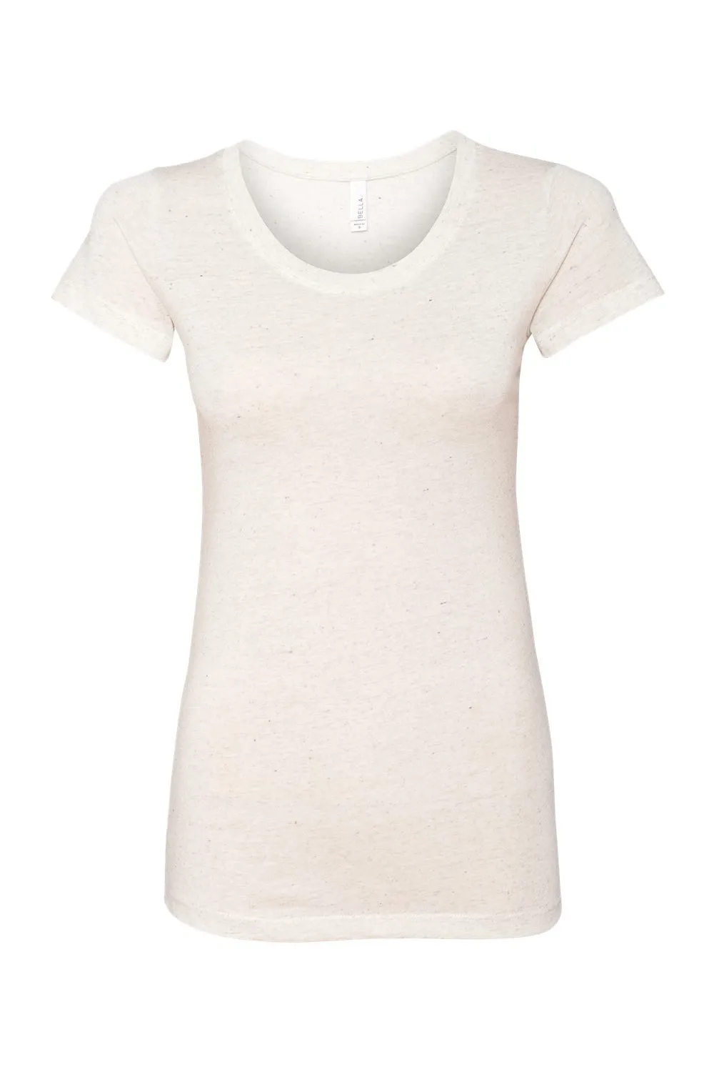 Bella   Canvas Womens Short Sleeve Crewneck T-Shirt - Oatmeal - Closeout