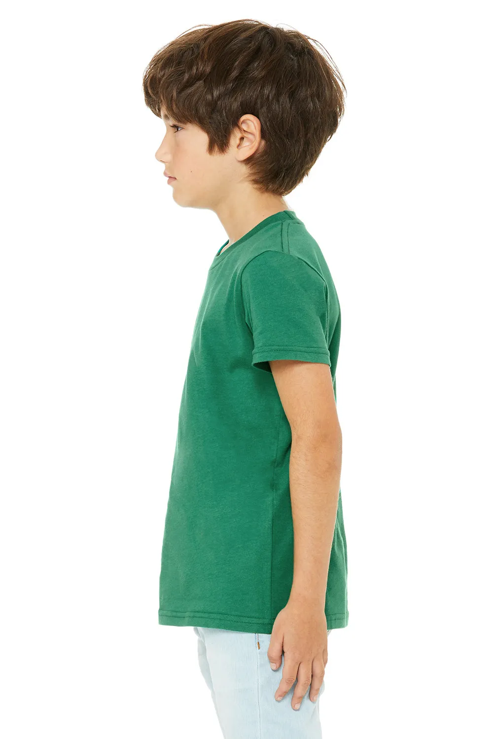 Bella   Canvas Youth Jersey Short Sleeve Crewneck T-Shirt - Kelly Green