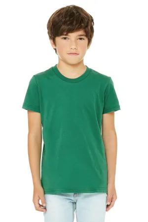 Bella   Canvas Youth Jersey Short Sleeve Crewneck T-Shirt - Kelly Green