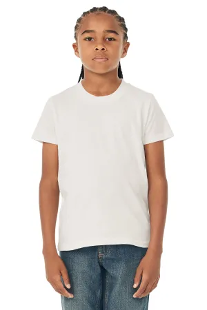 Bella   Canvas Youth Jersey Short Sleeve Crewneck T-Shirt - Vintage White
