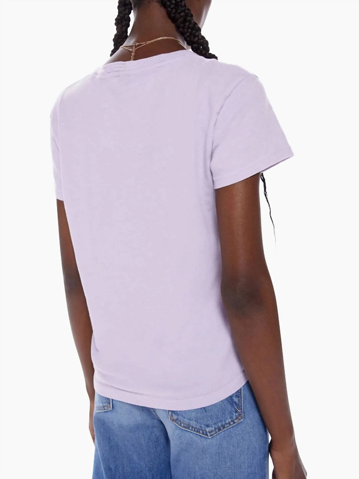 Boxy Goodie Goodie Tee Top In Lilac Multi