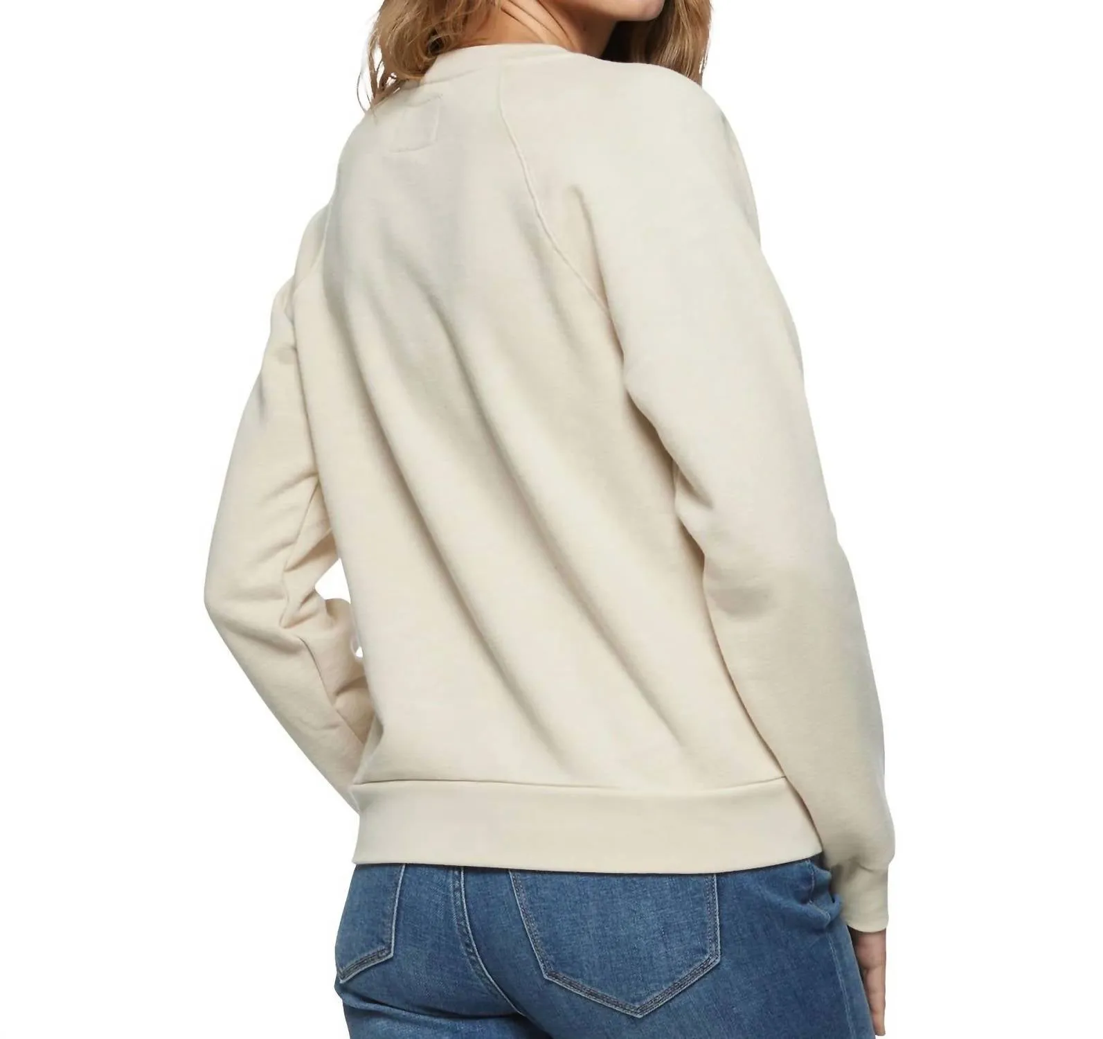 Cabin Crew Sweatshirt In Cream