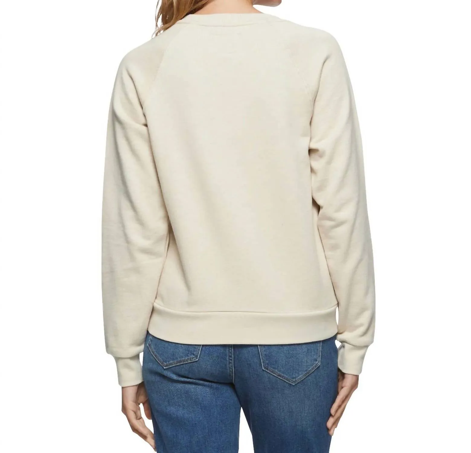 Cabin Crew Sweatshirt In Cream
