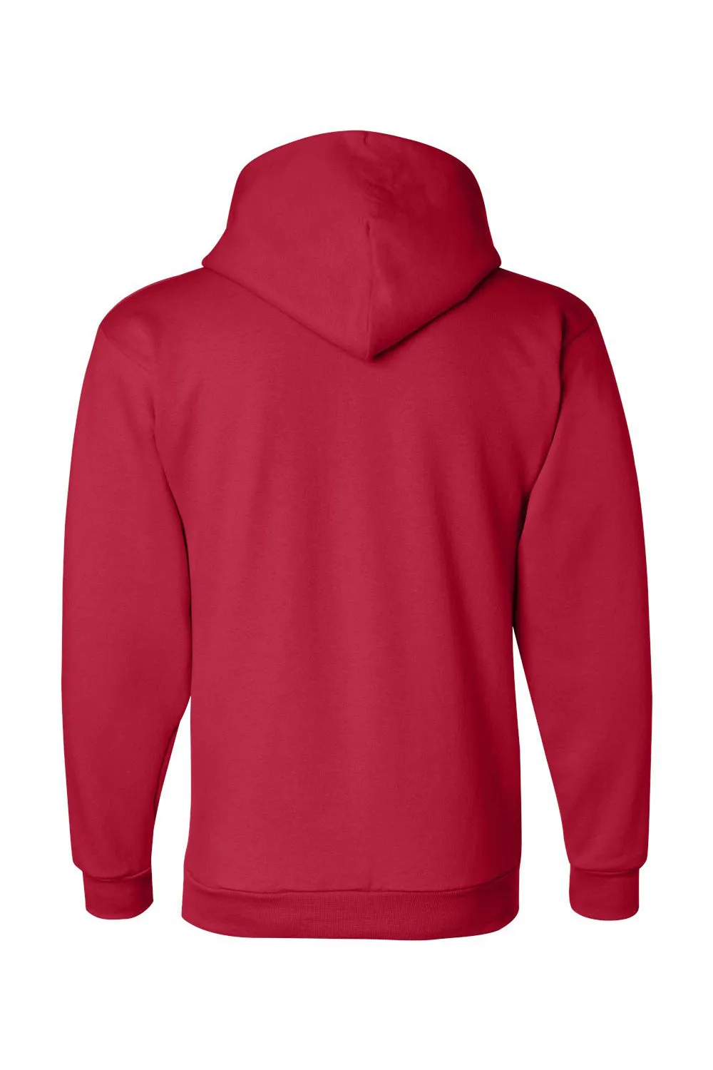 Champion Mens Double Dry Eco Moisture Wicking Fleece Hooded Sweatshirt Hoodie w/ Pouch Pocket - Scarlet Red