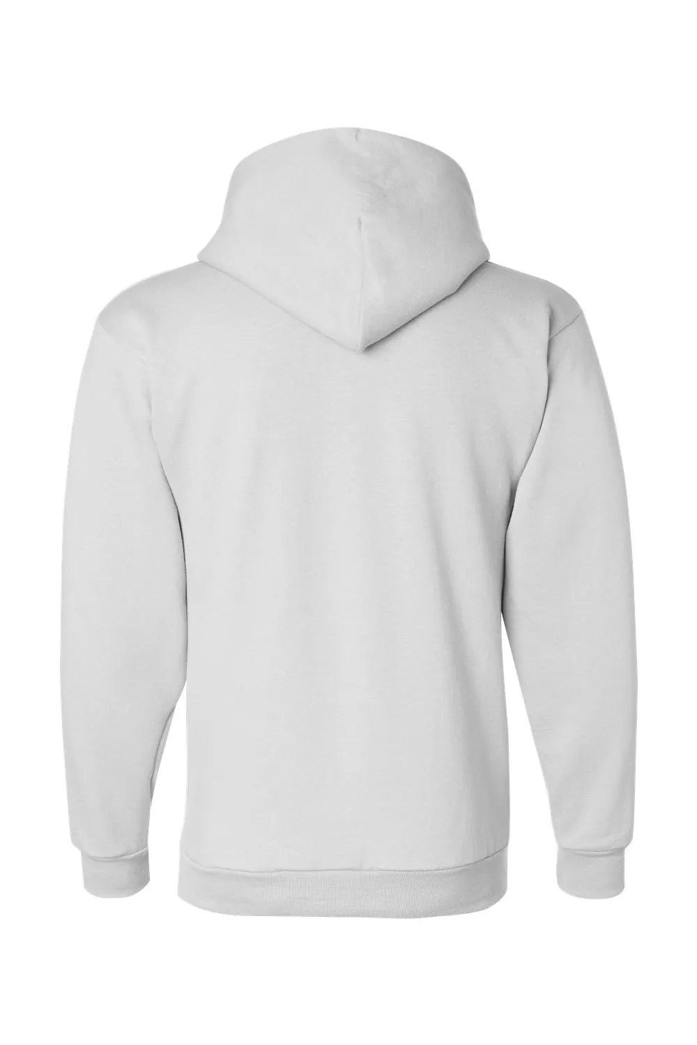Champion Mens Double Dry Eco Moisture Wicking Fleece Hooded Sweatshirt Hoodie w/ Pouch Pocket - White