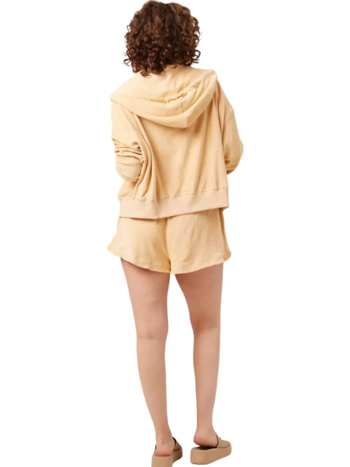 Chaplin Hoodie In Peach