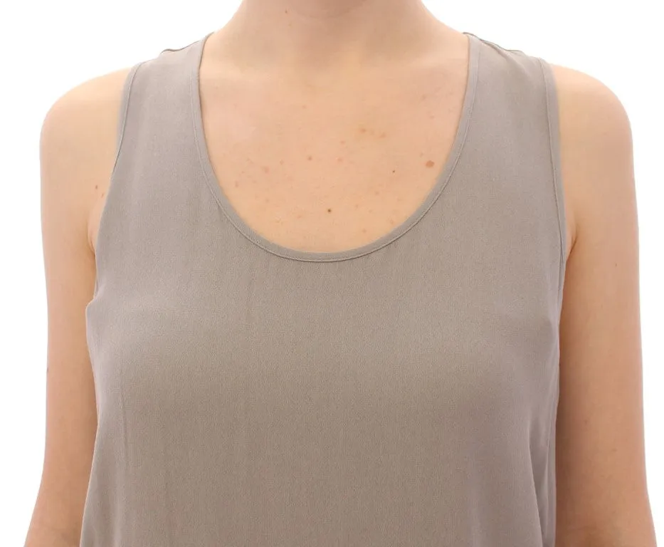 Comeforbreakfast  Viscose Tank Top Shirt Women's Blouse