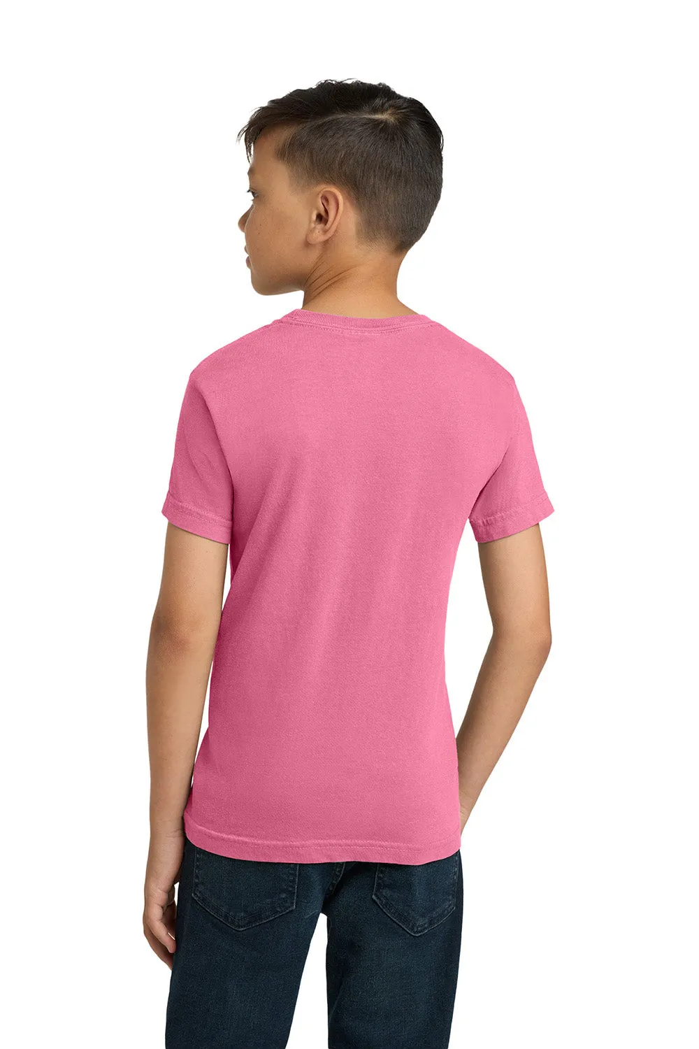 Comfort Colors Youth Short Sleeve Crewneck T-Shirt - Crunchberry Pink