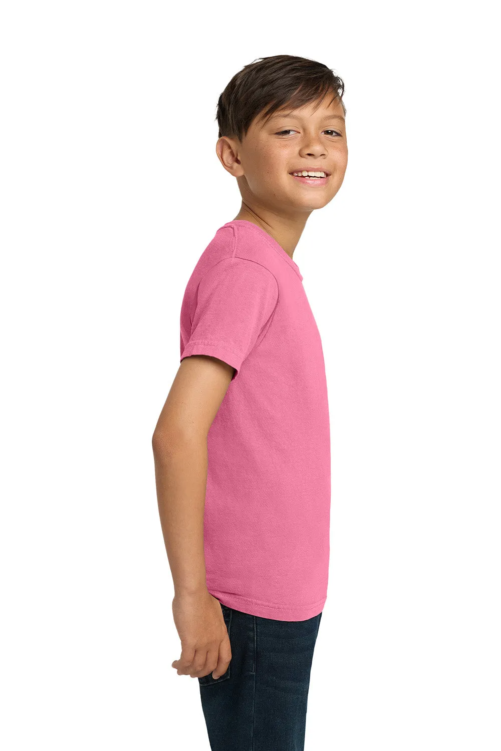 Comfort Colors Youth Short Sleeve Crewneck T-Shirt - Crunchberry Pink