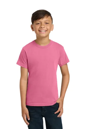 Comfort Colors Youth Short Sleeve Crewneck T-Shirt - Crunchberry Pink