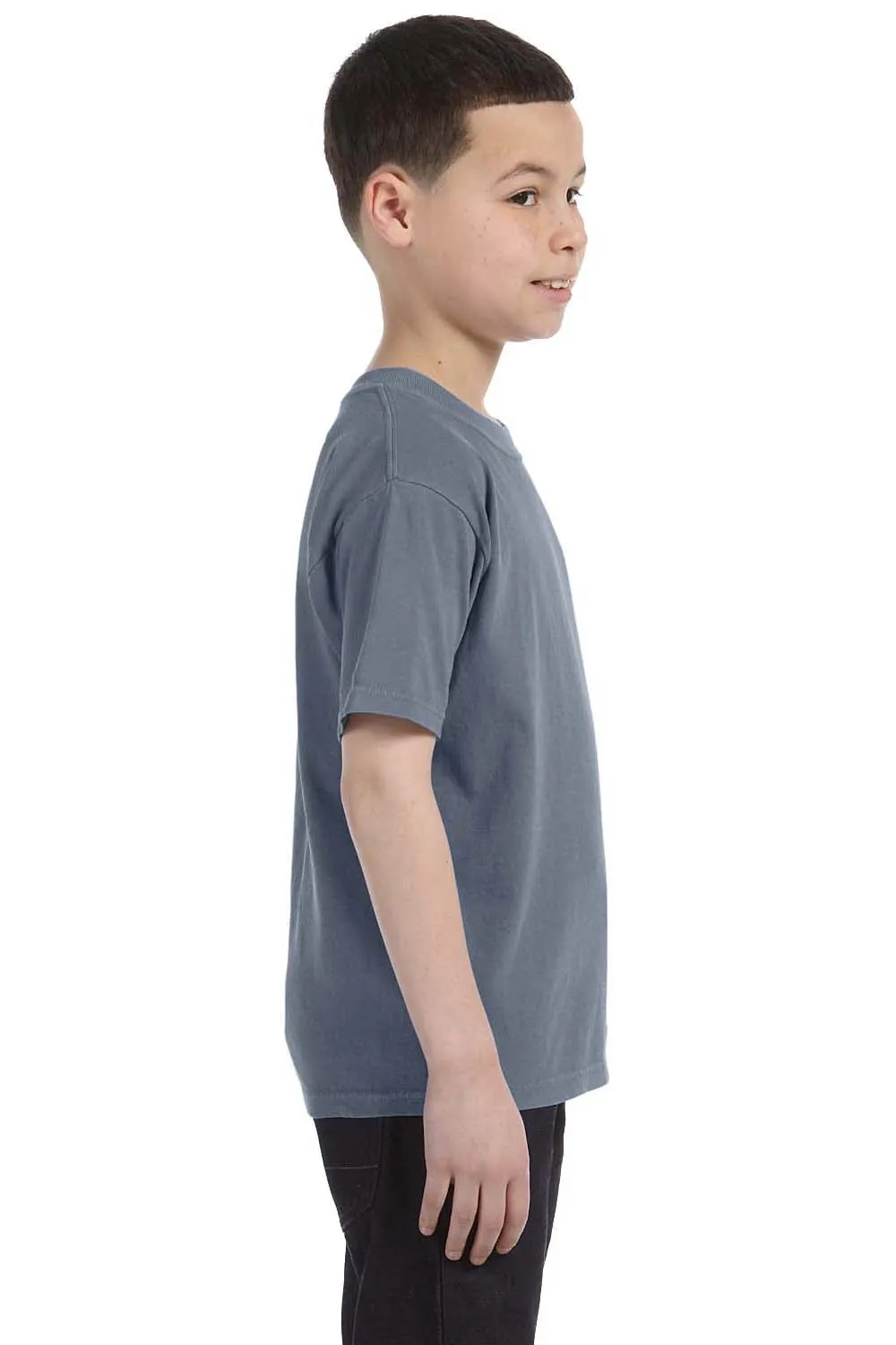 Comfort Colors Youth Short Sleeve Crewneck T-Shirt - Denim Blue