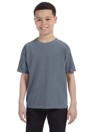 Comfort Colors Youth Short Sleeve Crewneck T-Shirt - Denim Blue