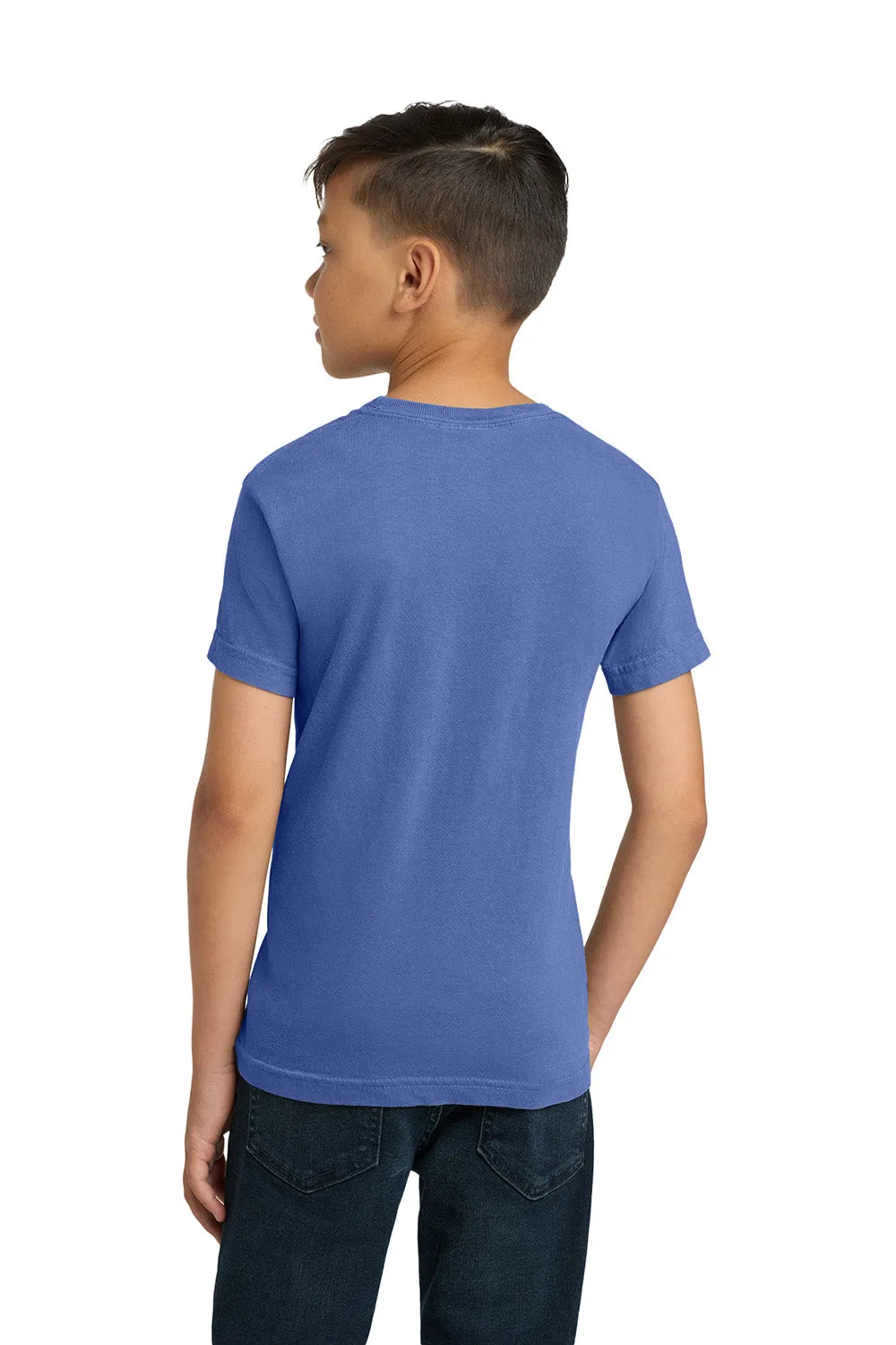 Comfort Colors Youth Short Sleeve Crewneck T-Shirt - Flo Blue