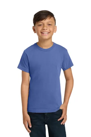 Comfort Colors Youth Short Sleeve Crewneck T-Shirt - Flo Blue