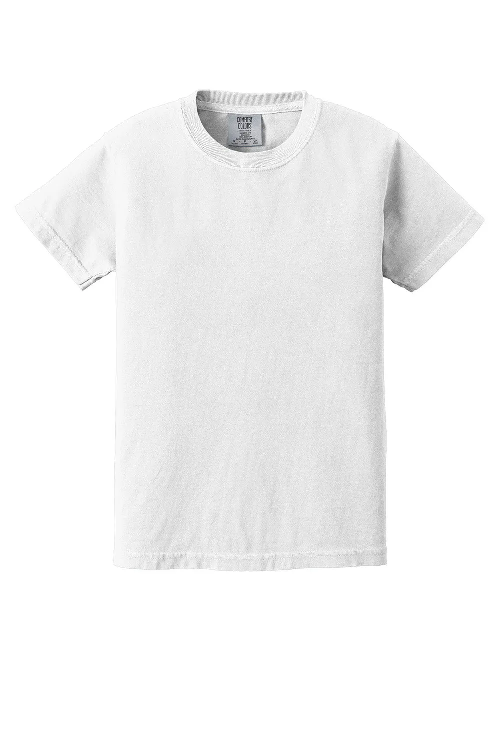 Comfort Colors Youth Short Sleeve Crewneck T-Shirt - White