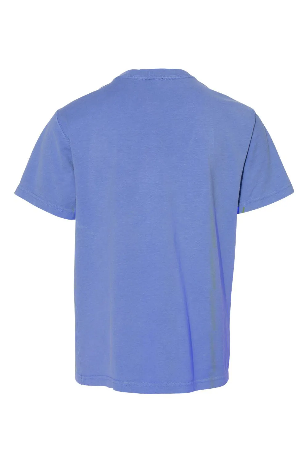 ComfortWash By Hanes Youth Short Sleeve Crewneck T-Shirt - Deep Forte Blue