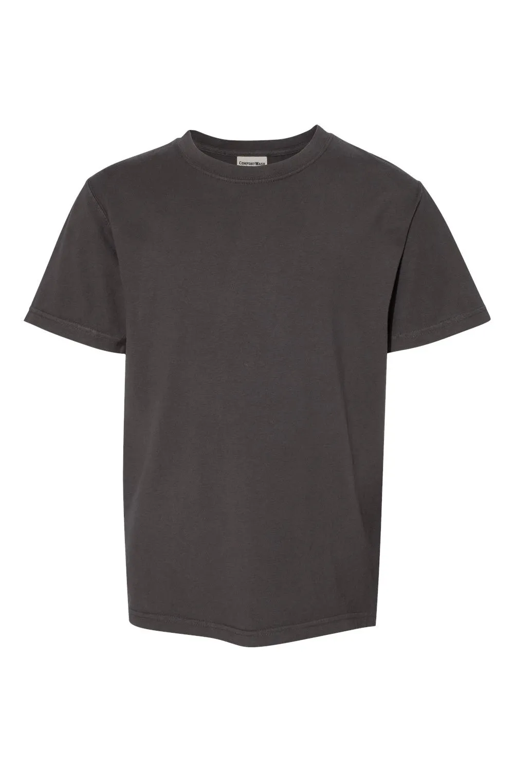 ComfortWash By Hanes Youth Short Sleeve Crewneck T-Shirt - Railroad Grey