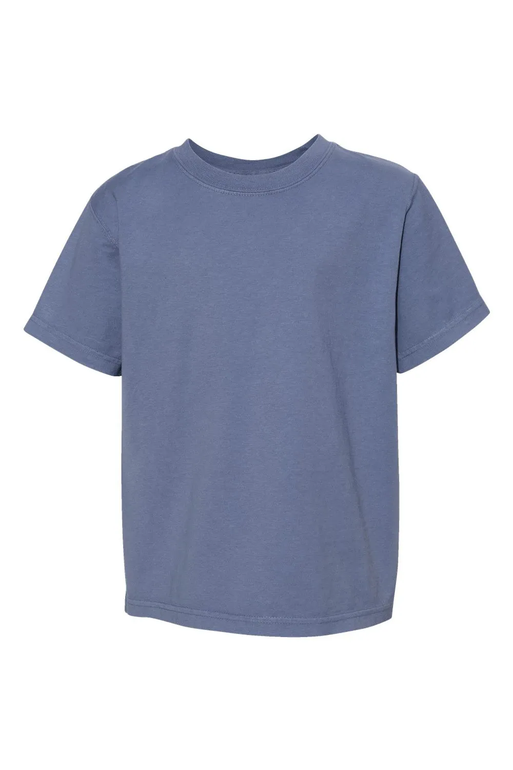 ComfortWash By Hanes Youth Short Sleeve Crewneck T-Shirt - Saltwater Blue