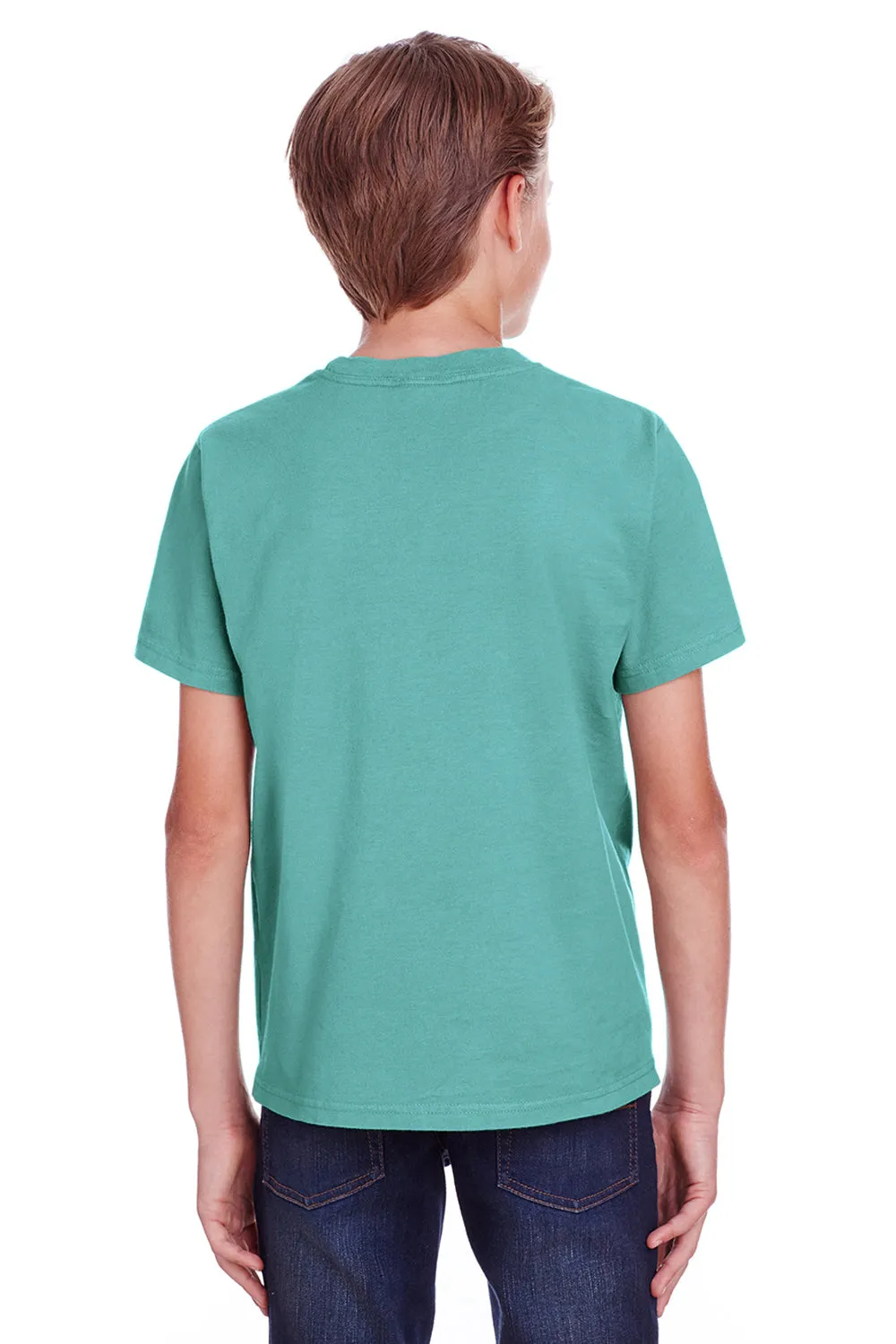ComfortWash By Hanes Youth Short Sleeve Crewneck T-Shirt - Spanish Moss Green