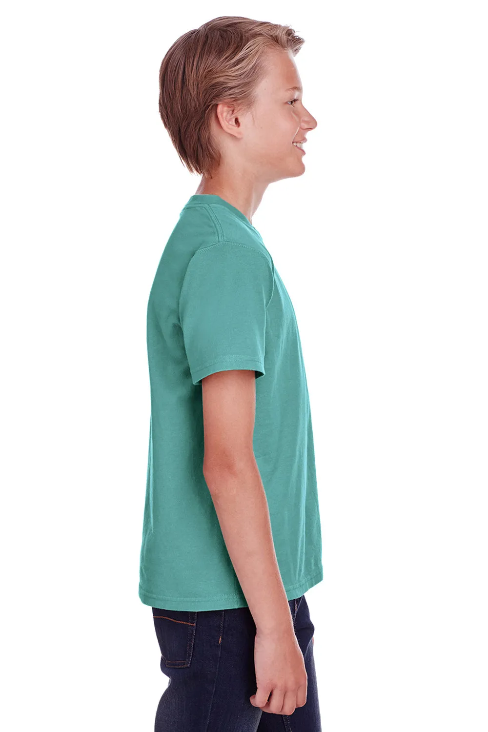 ComfortWash By Hanes Youth Short Sleeve Crewneck T-Shirt - Spanish Moss Green