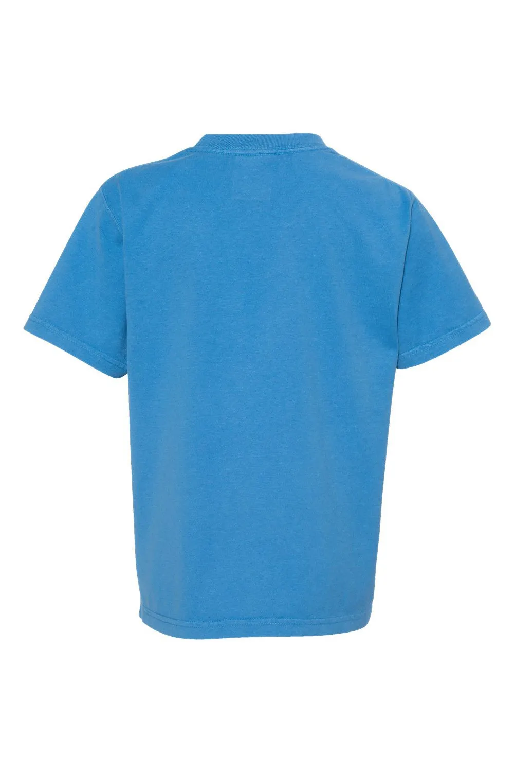 ComfortWash By Hanes Youth Short Sleeve Crewneck T-Shirt - Summer Sky Blue