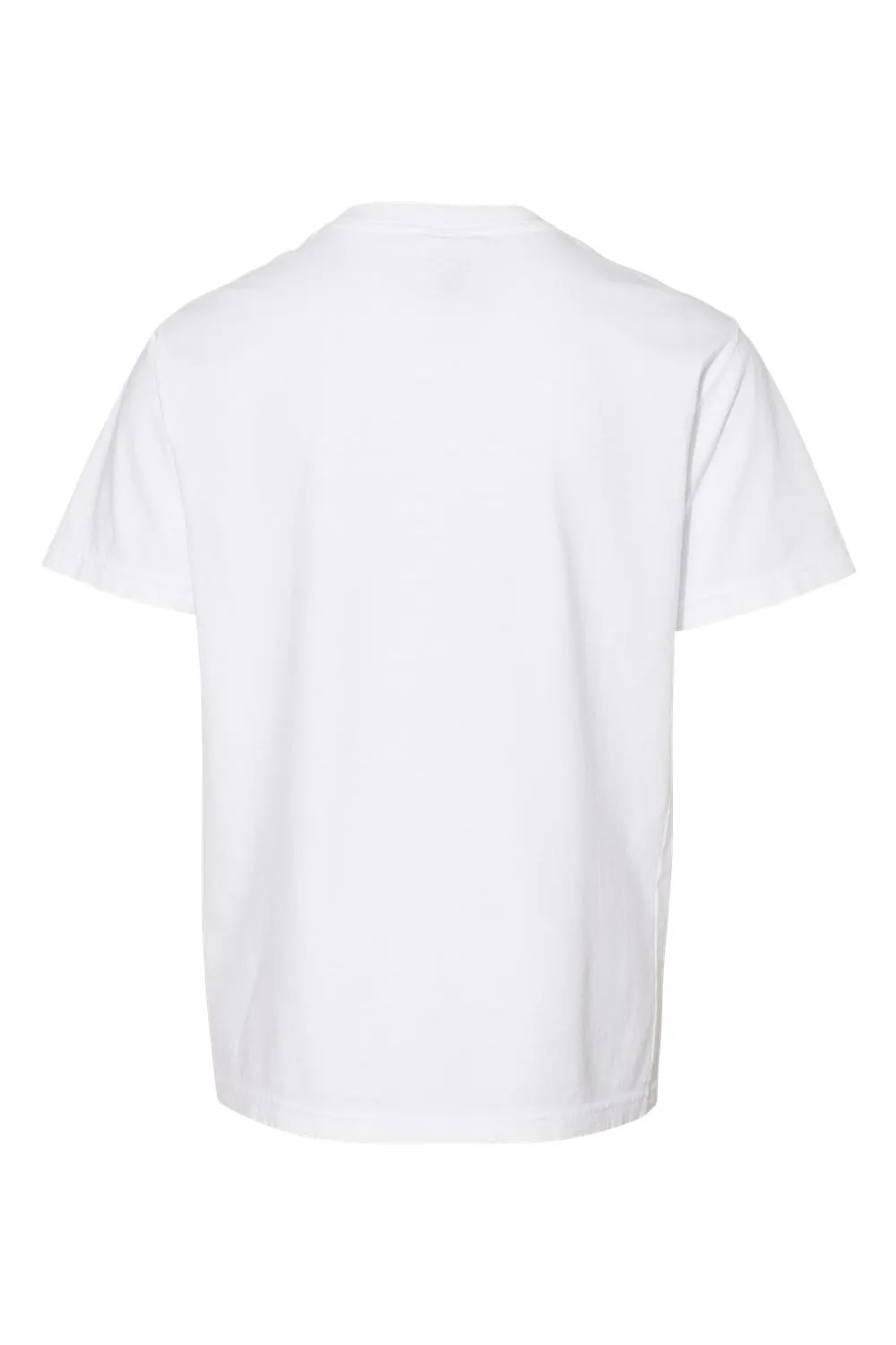 ComfortWash By Hanes Youth Short Sleeve Crewneck T-Shirt - White