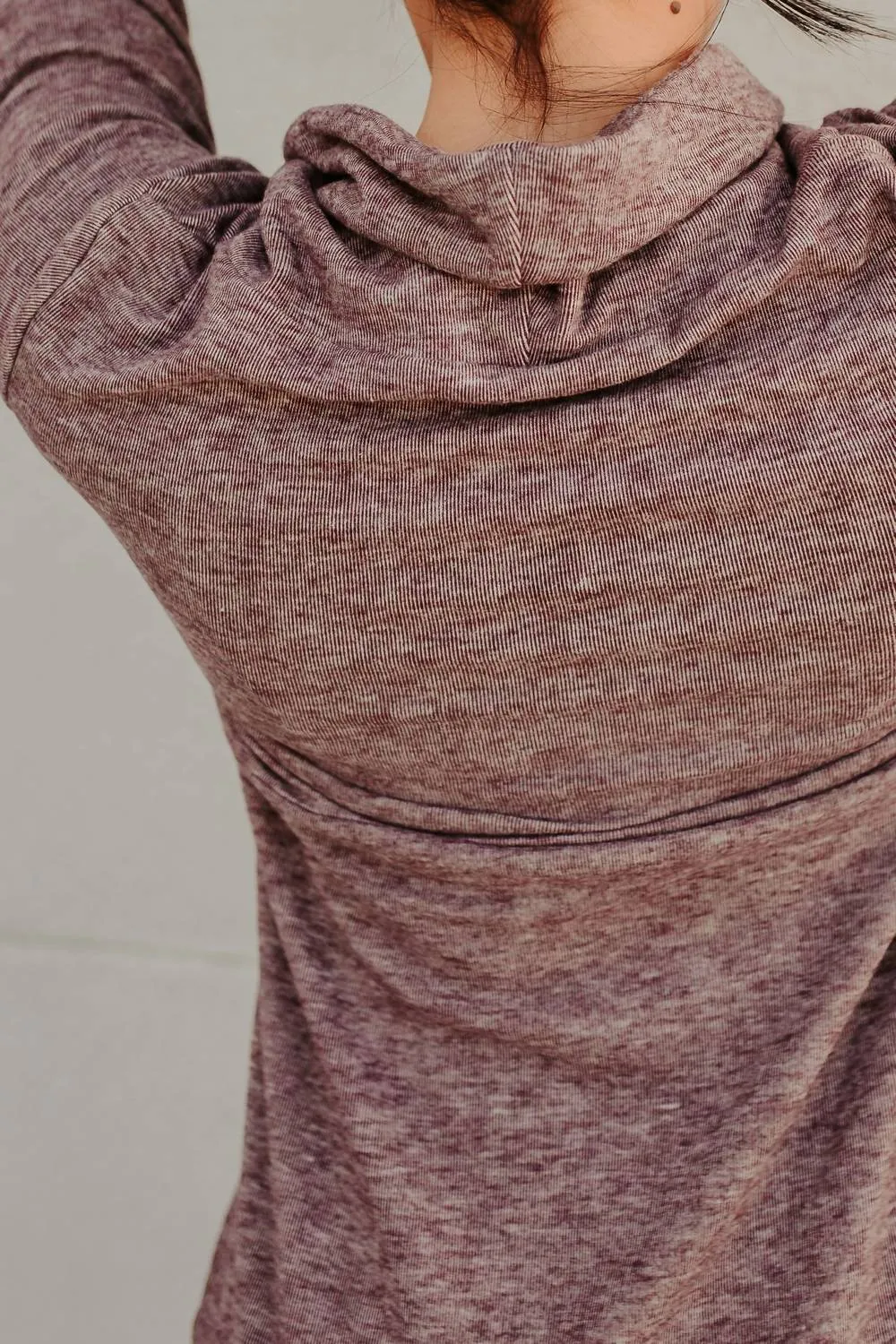 Cowlneck Sweatshirt In Twilight Skies