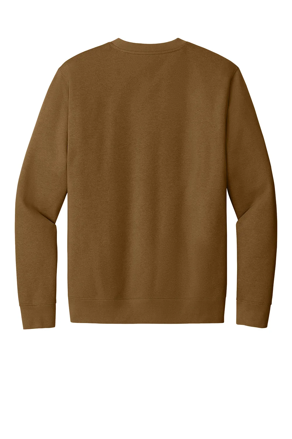 District Mens Very Important Fleece Crewneck Sweatshirt - Duck Brown