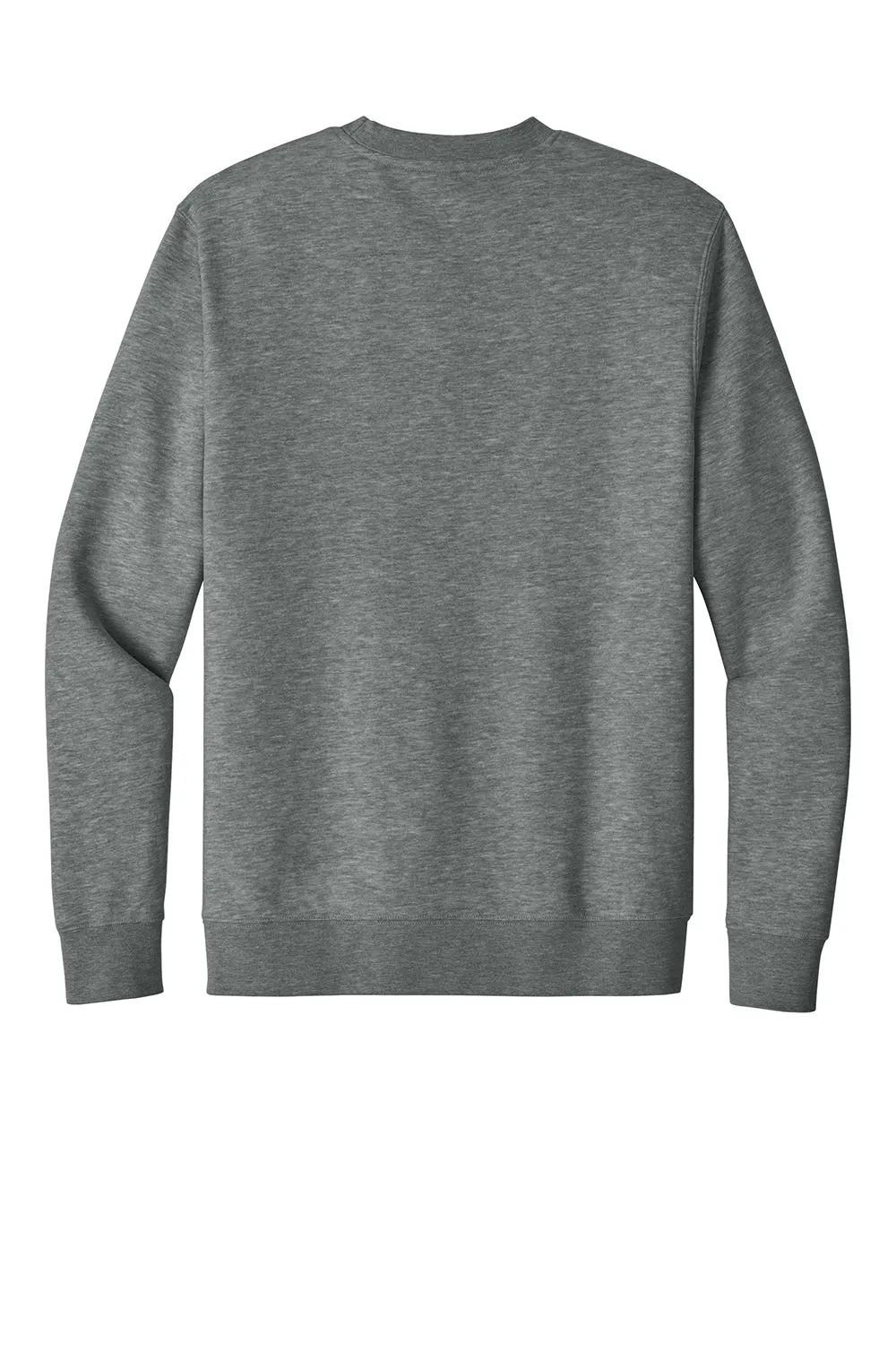 District Mens Very Important Fleece Crewneck Sweatshirt - Grey Frost