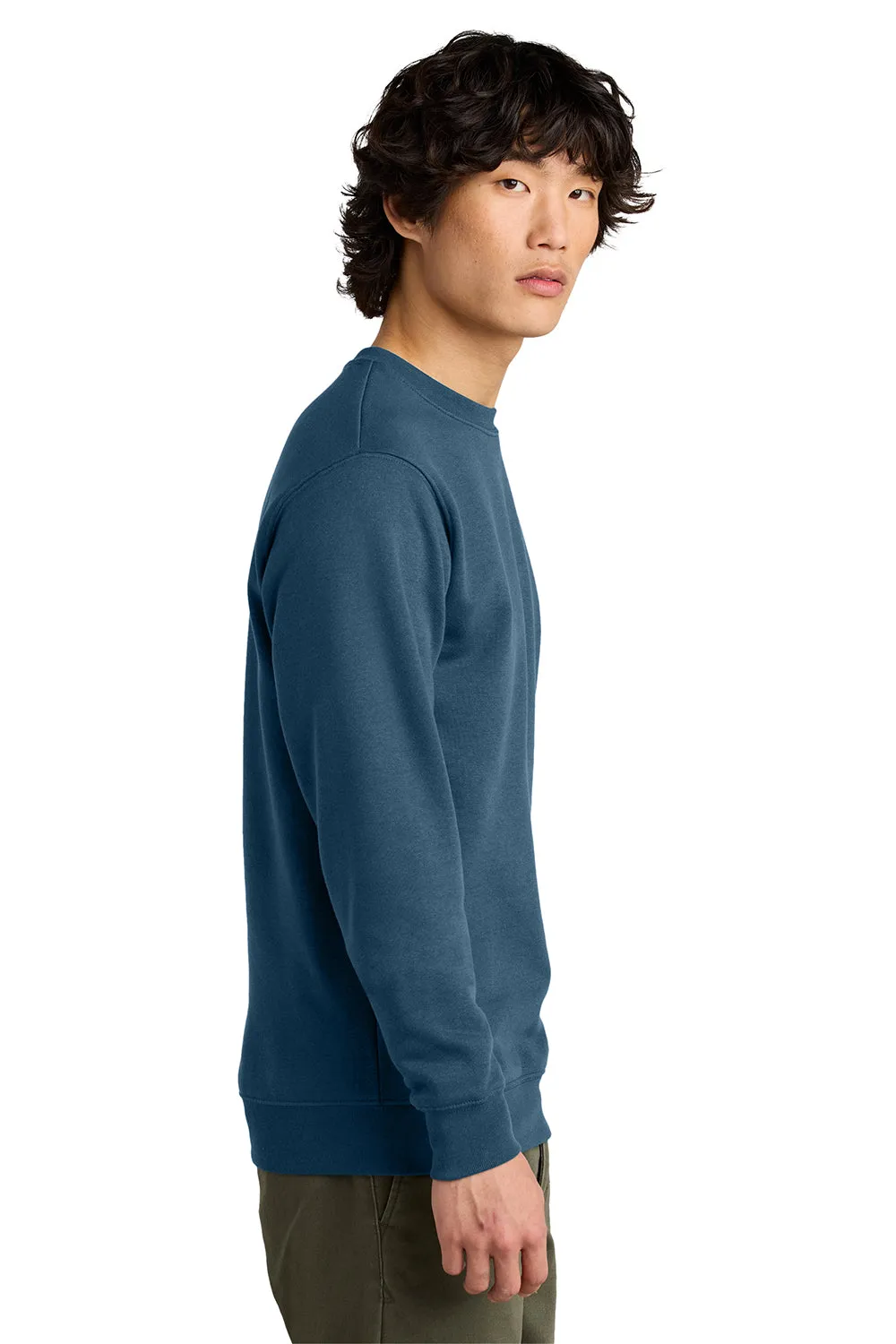 District Mens Very Important Fleece Crewneck Sweatshirt - Neptune Blue