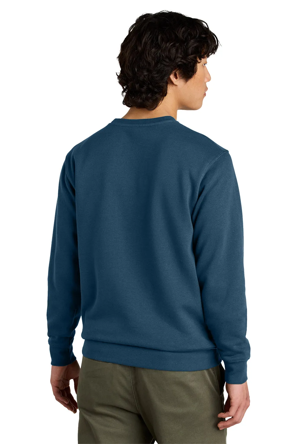 District Mens Very Important Fleece Crewneck Sweatshirt - Neptune Blue