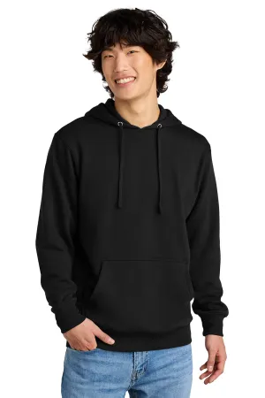 District Mens Very Important Fleece Hooded Sweatshirt Hoodie w/ Pouch Pocket - Black
