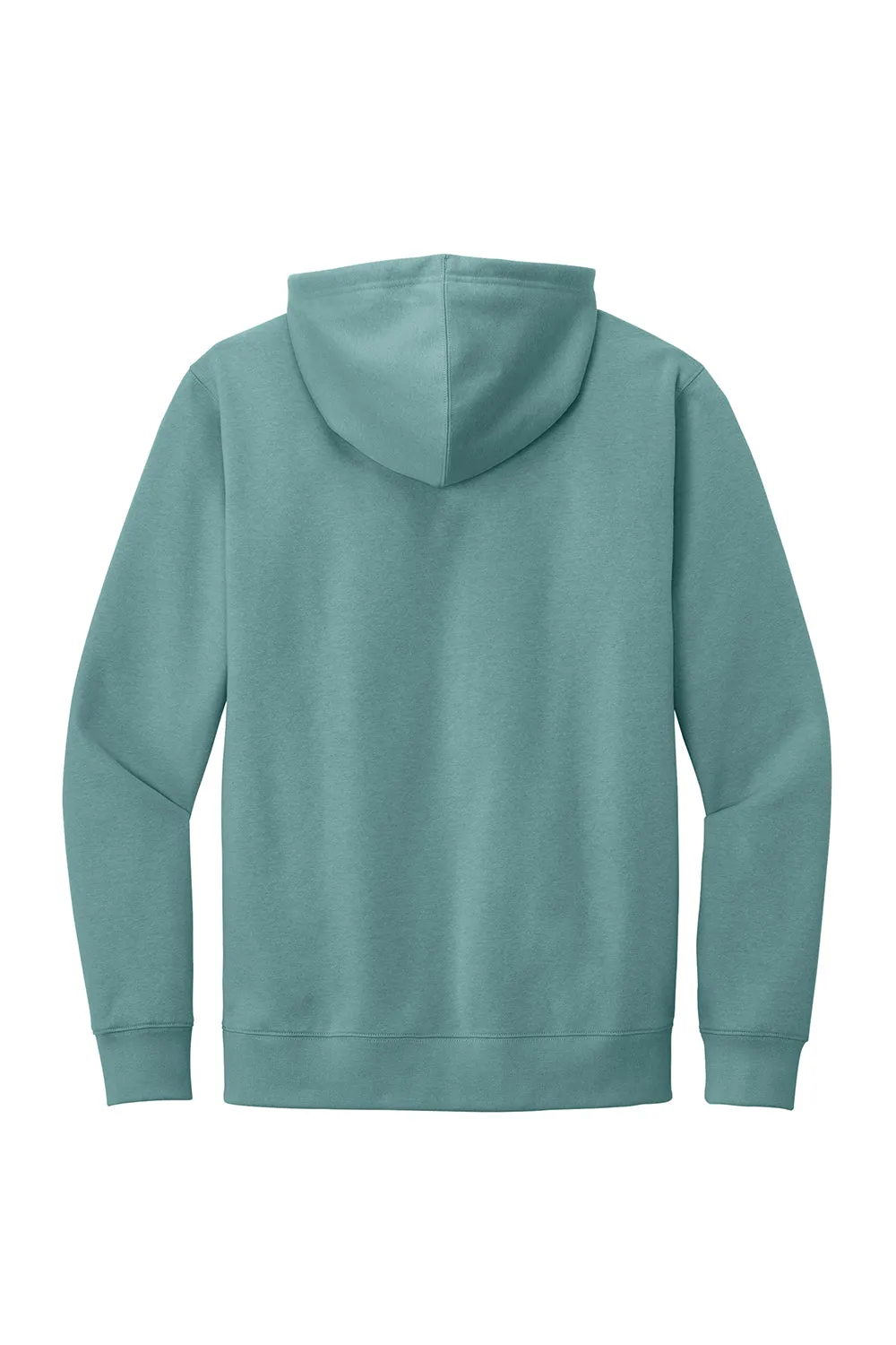 District Mens Very Important Fleece Hooded Sweatshirt Hoodie w/ Pouch Pocket - Eucalyptus Blue