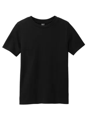 District Youth Perfect Blend CVC Short Sleeve Crewneck T-Shirt - Black
