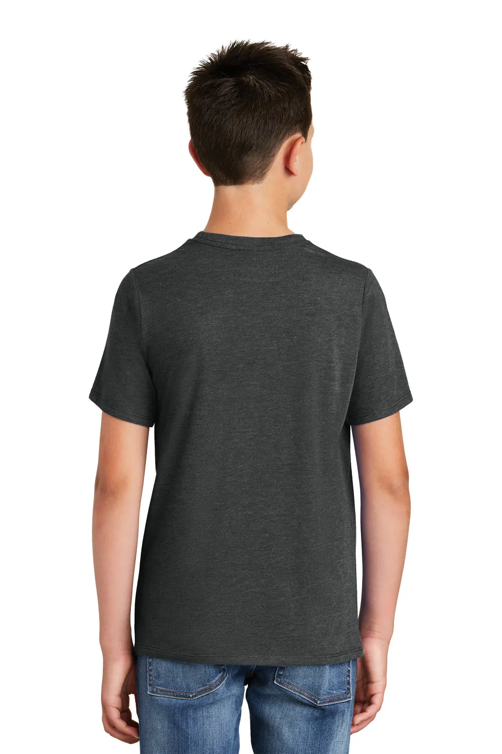District Youth Perfect Tri Short Sleeve Crewneck T-Shirt - Black Frost
