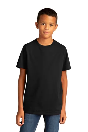 District Youth Re-Tee Short Sleeve Crewneck T-Shirt - Black
