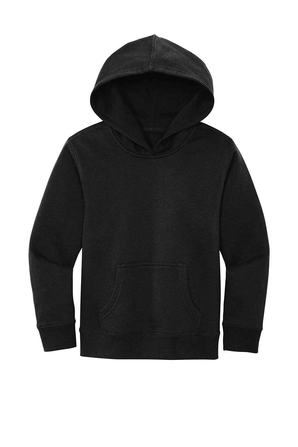 District Youth Very Important Fleece Hooded Sweatshirt Hoodie w/ Pouch Pocket - Black