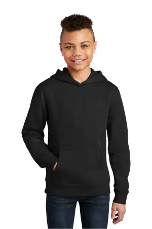 District Youth Very Important Fleece Hooded Sweatshirt Hoodie w/ Pouch Pocket - Black
