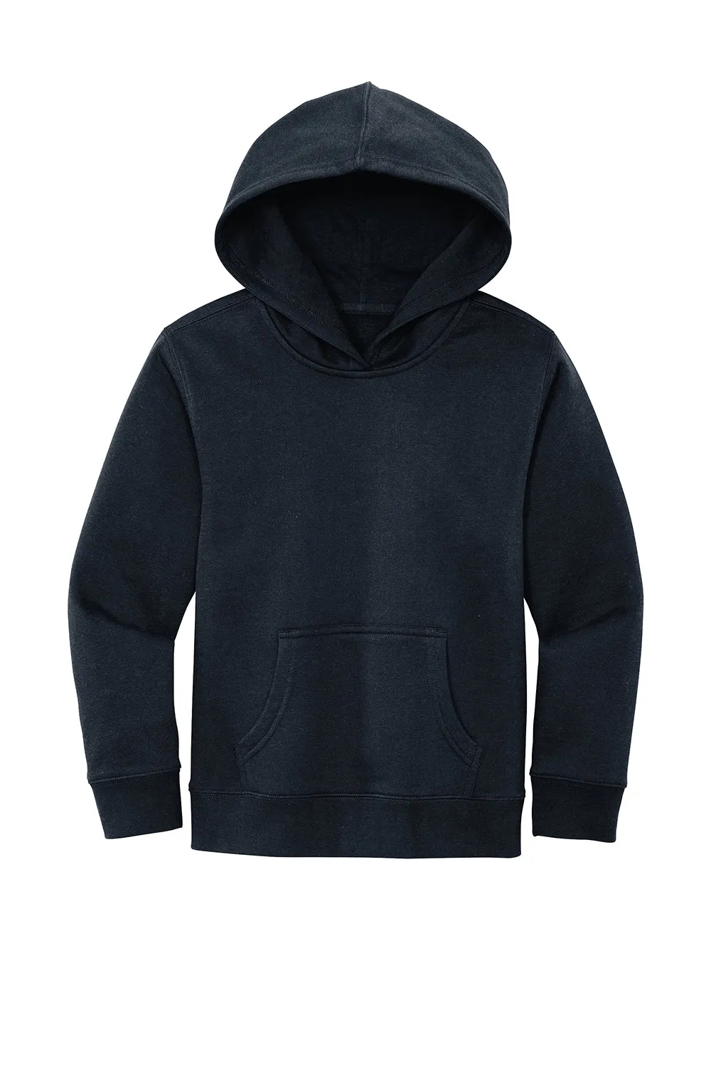 District Youth Very Important Fleece Hooded Sweatshirt Hoodie w/ Pouch Pocket - New Navy Blue