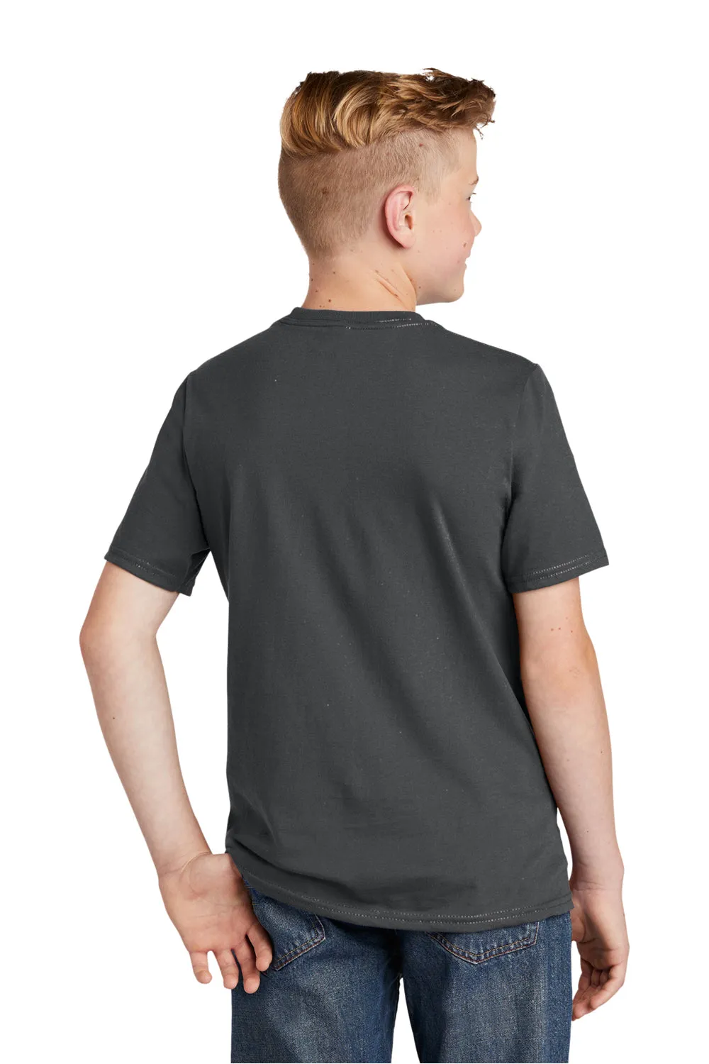 District Youth Very Important Short Sleeve Crewneck T-Shirt - Charcoal Grey
